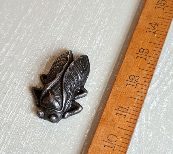 Paperweight BEETLE Cast Antique Iron 75mm