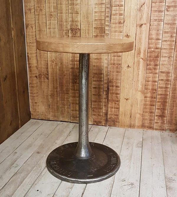 Pedestal Table SINGER Round Solid Pedestal Cast Iron 762mm