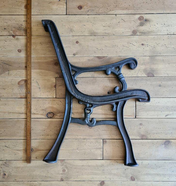 Park Bench End Frame ONE PAIR Arm Rest HAMPSTEAD Cast Iron